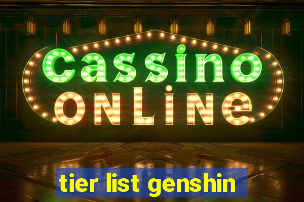 tier list genshin